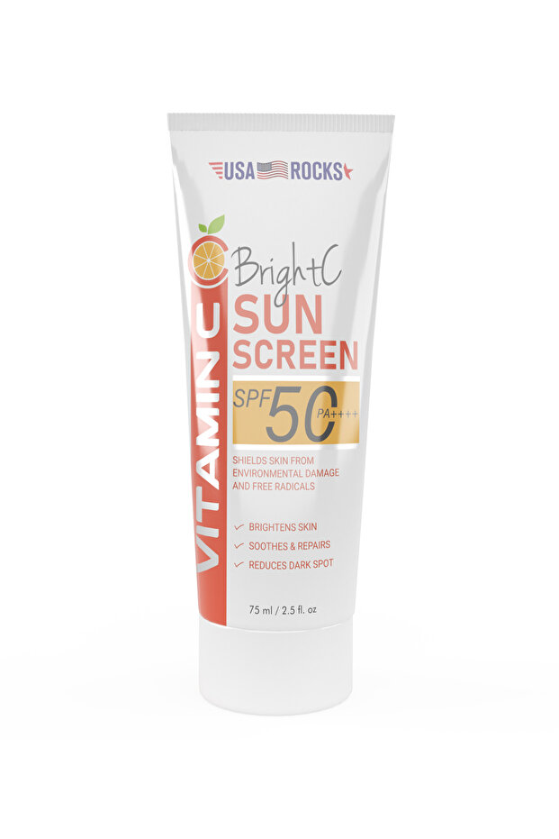 SPF 50 with Vitamin C and Hyaluronic Acid