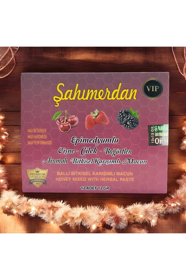 Şahımerdan Ballı Bitkisel Macun Stick Çilekli - 1