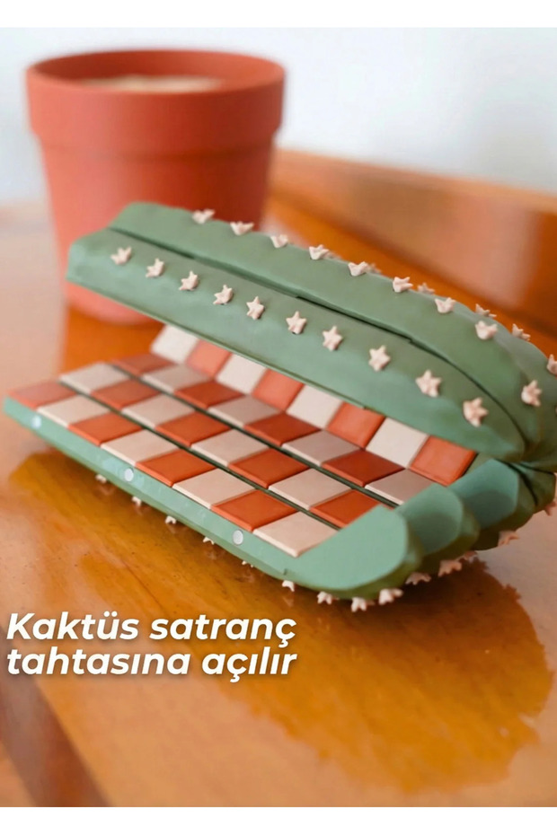 Kaktüs Satranç Seti - 2