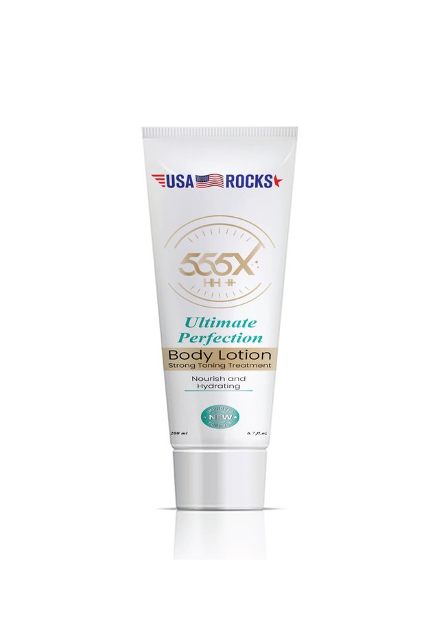 555X Ultimate Perfection Body Lotion for Glowing and Firm Skin