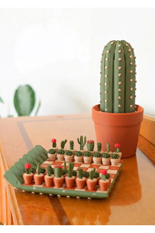 Kaktüs Satranç Seti - 7