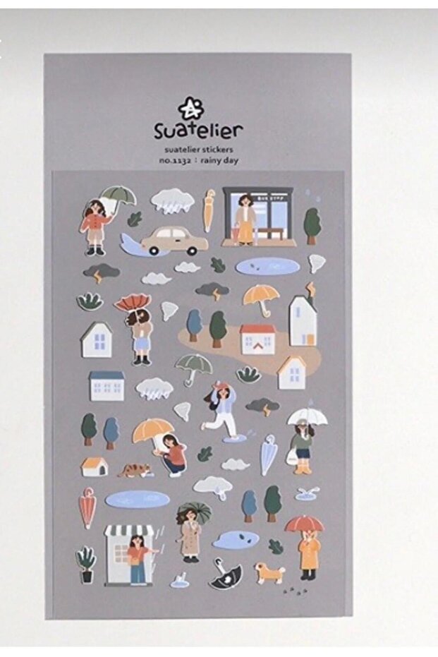 Deco Sticker Rainy Day