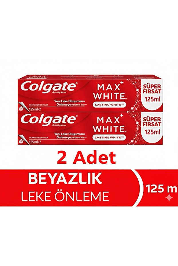 Max White 125 Ml Diş Macunu X 2 Adet - 1