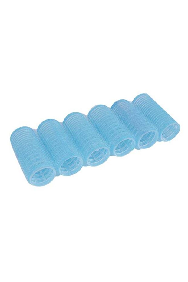 6-Piece Hair Curler Roller Set Blue