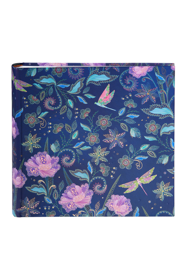 200 Photo Album – Nature’S Melody Blue | 10X15 | 23X23 cm Size - Textured Print Cover