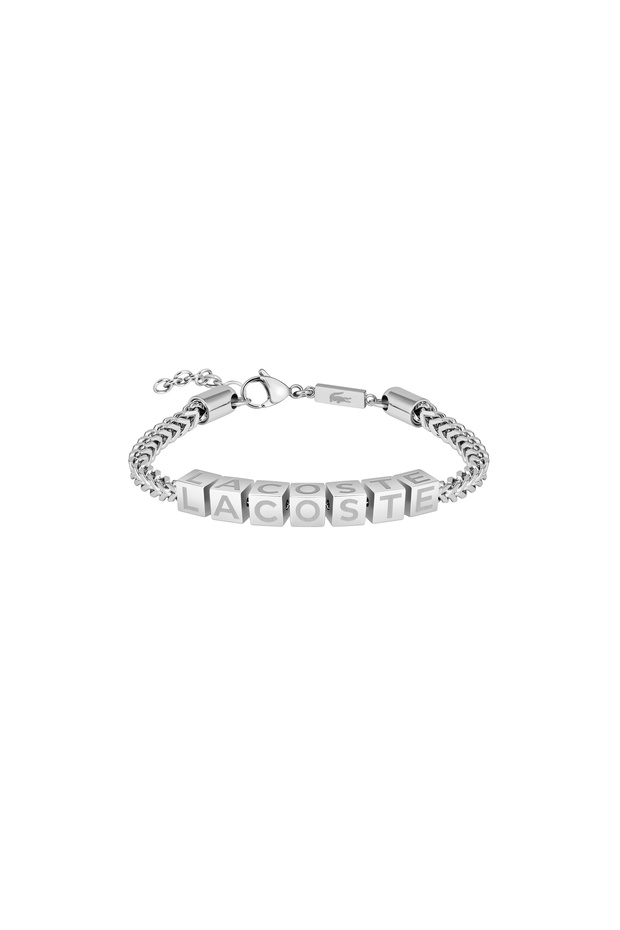 Script Mens Bracelet - 2040521-SIL