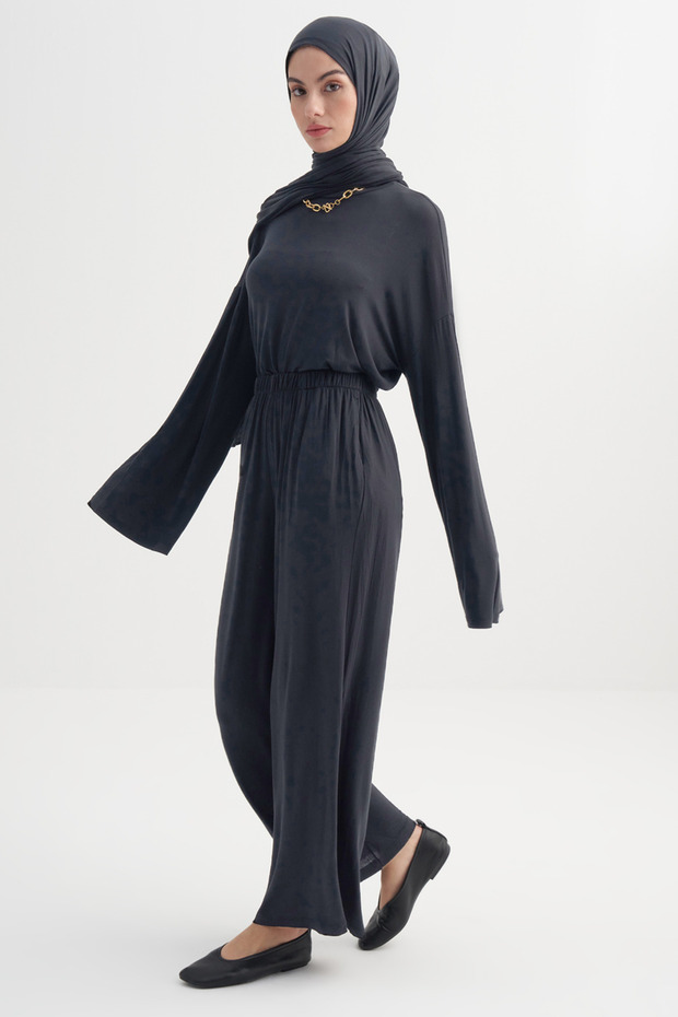 Micro Modal Pantolon Antrasit - 2