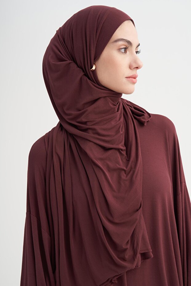 Micro Modal Şal Mürdüm - 1