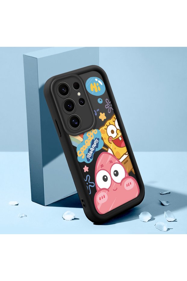 Cartoon Anime High Quality Silicone Phone Case Compatible with Samsung Galaxy S25 Ultra