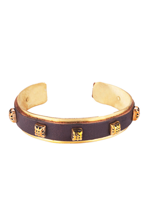 Biggdesing Bronze Bangle Bracelet for Male