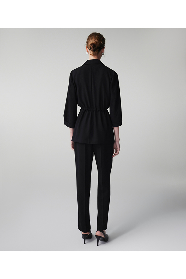 Belden bağlamalı blazer - 6