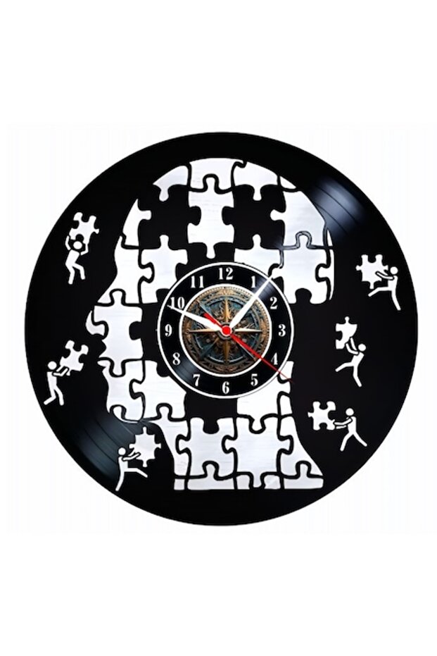 Puzzle Mind Wall Clock - 1