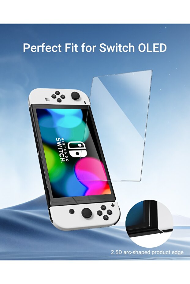 واقي شاشة زجاجي OLED لجهاز Switch - 2