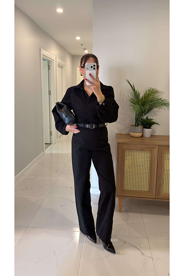 Nersa Siyah Kemerli Tulum - 5