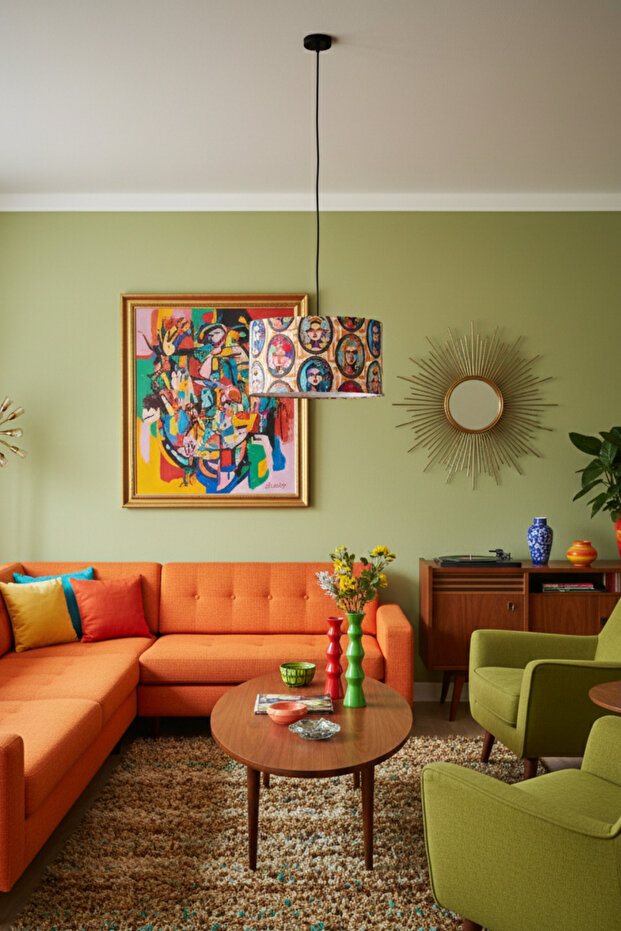 Pop Art Sarkıt Avize - 5