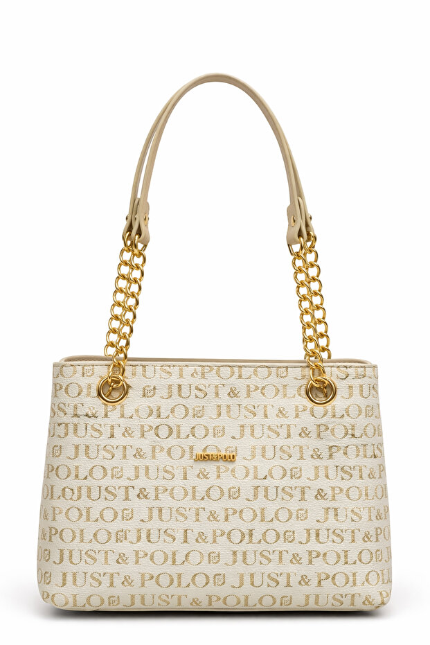 Cross Strap Women's Bag Cream 2181