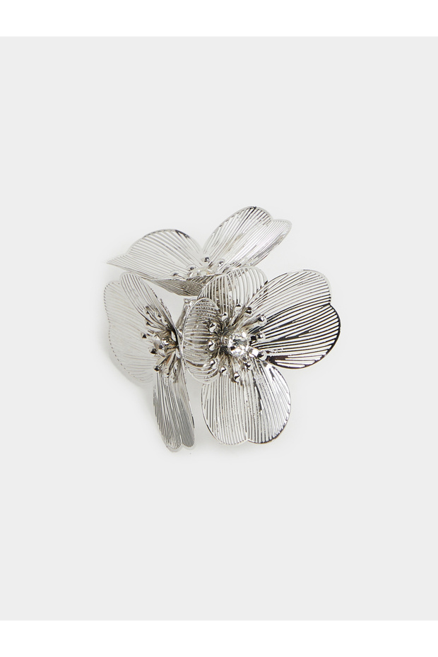 Floral Cuff Ring - 1