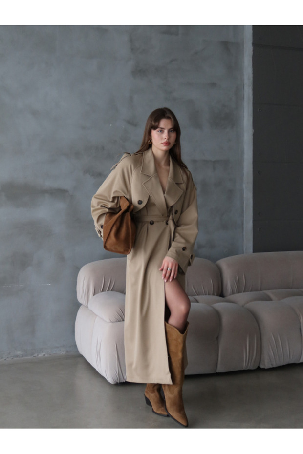 OVERSIZE TRENÇKOT - 5