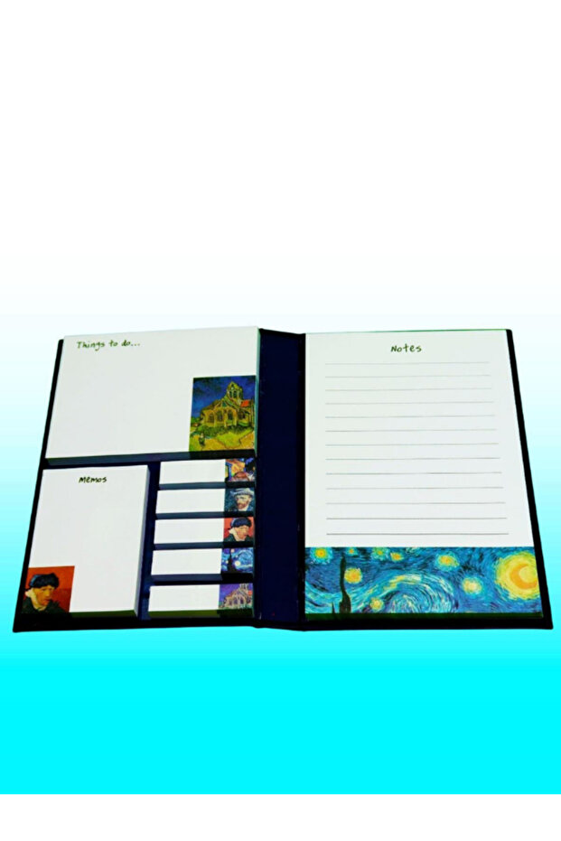 Van Gogh Designed Post-It Notepad - 2