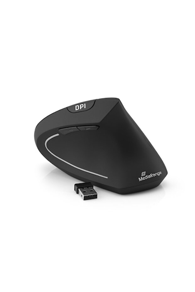 Mouse optic wireless, negru - 1