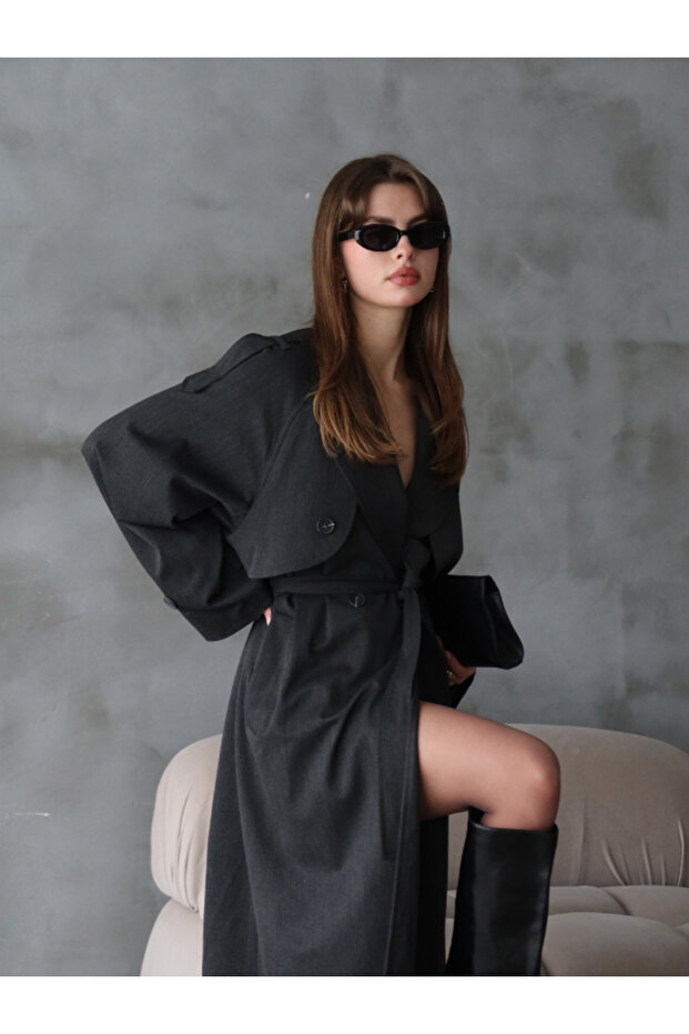 OVERSIZE TRENÇKOT - 6