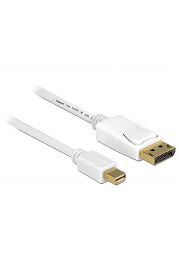 Cablu Mini DisplayPort la DisplayPort, 3m, Alb - 1