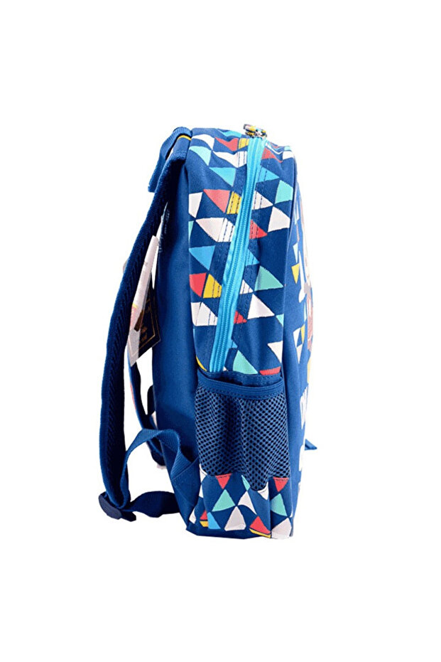 Kindergarten Backpack Mickey Blue Triangles - 2