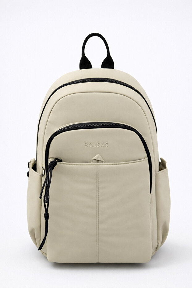 Bolsas Women's Backpack Beige 1111