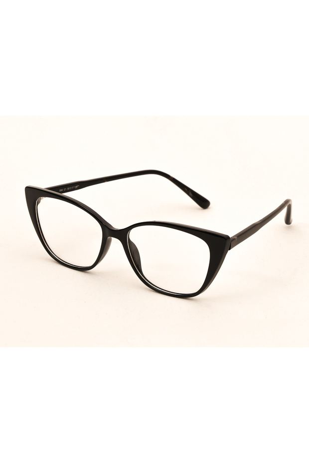 Humbert Black Bone Frame Optical Compatible Vintage Retro Glasses