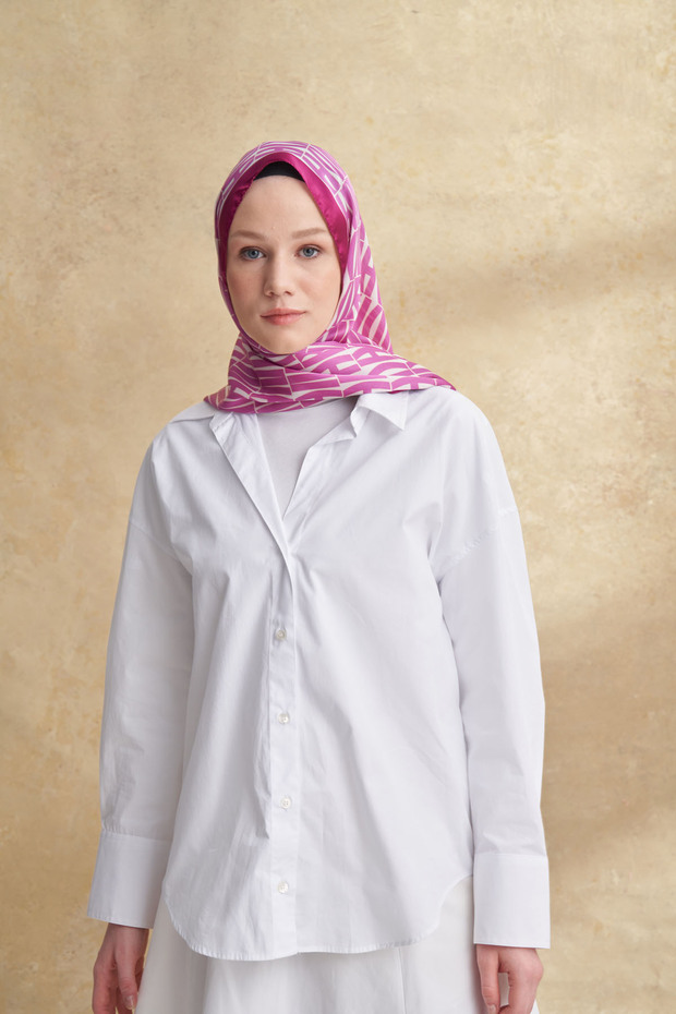 شال بنمط الفوال مستورد - 3