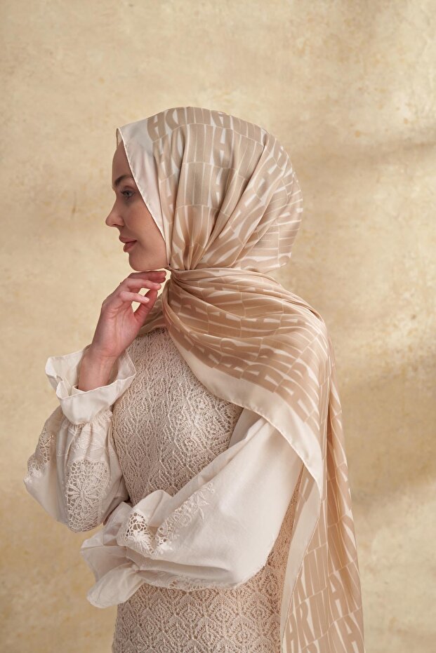 شال بنمط الفوال مستورد - 3