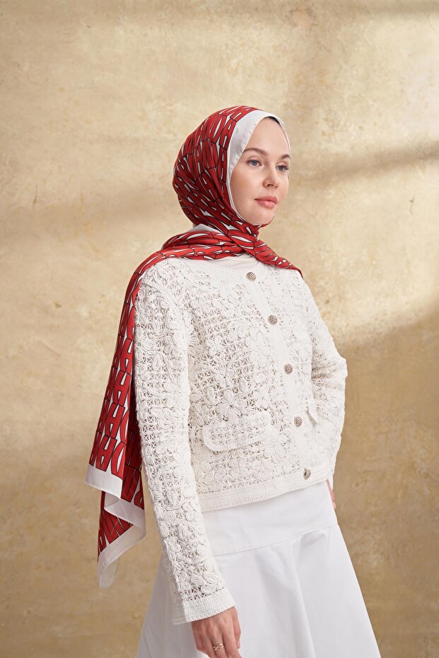 شال بنمط الفوال مستورد - 2