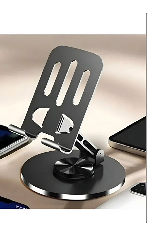 High Quality Metal 360 Rotatable Adjustable Phone and Tablet Holder Desk Top Stand