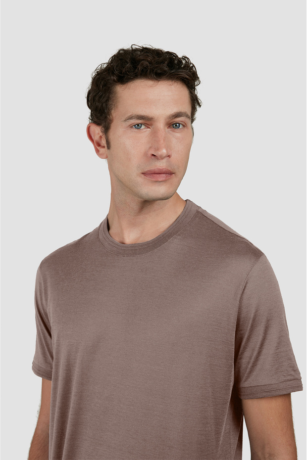 Silk Cotton t Shirt
