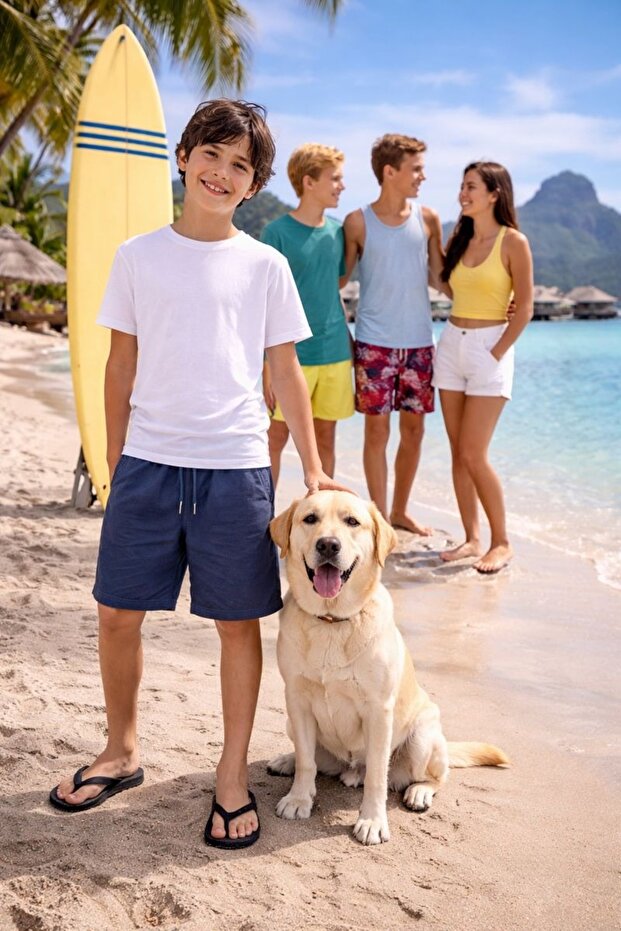 Dečije šortseve Indigo Unisex |Devojčice - Dečaci| - 2