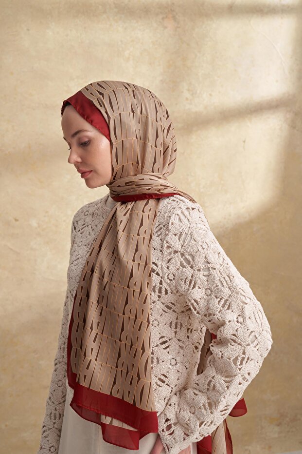 شال بنمط الفوال مستورد - 2