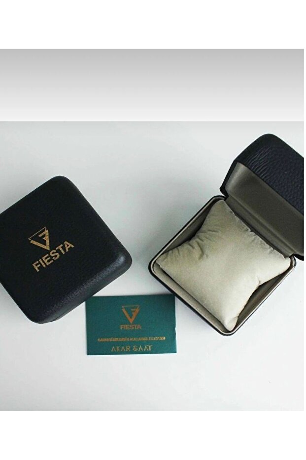 Kasa&Kordon Çelik Çift Kol Saati - 3