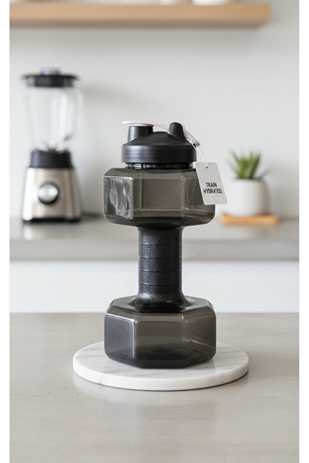 Max Tech Siyah Dumbell Suluk/Shaker - 1