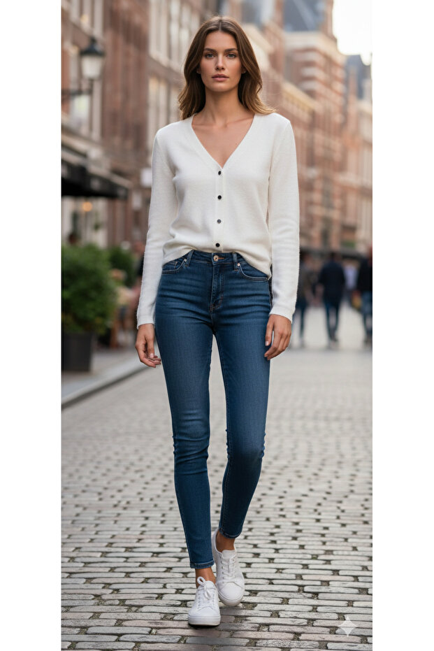 Yedi Düğmeli Hırka - 3