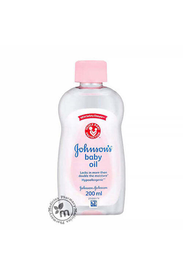 Johnson's Moisturizing Baby Oil - parabens free, dyes free