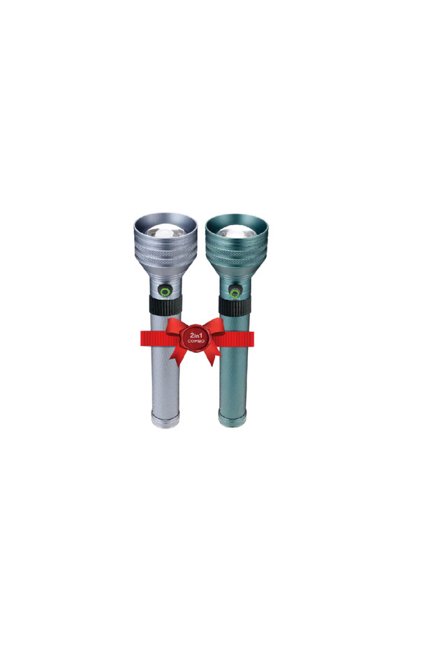 مجموعة كشافات LED قابلة لإعادة الشحن SF4701SL