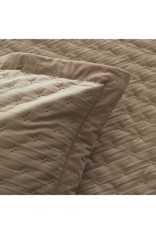 Taylor Double Bedspread Set Beige - 5