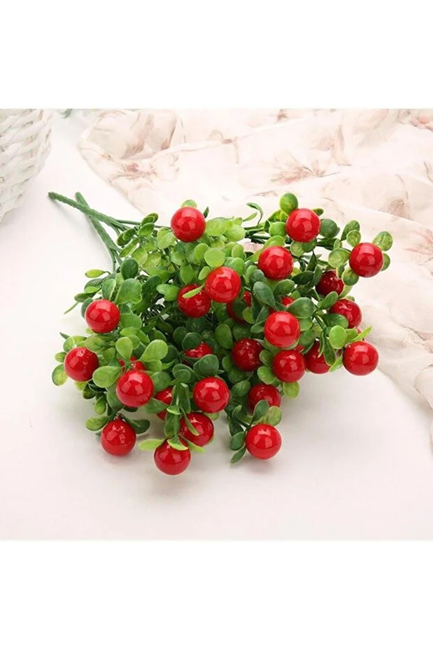 Artificial Flower Cherry Bunch Artificial Fruit Bunch