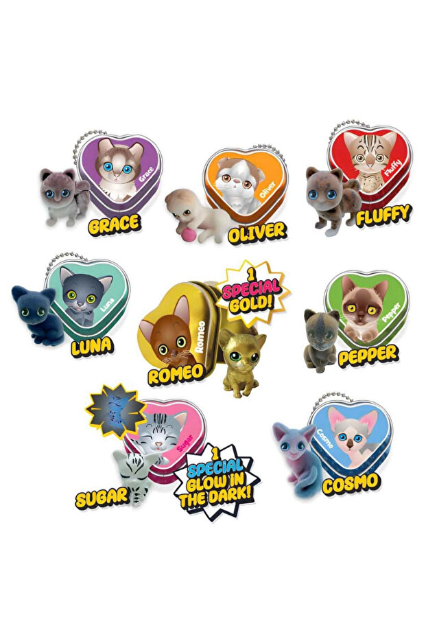 Kitty Club Gold Edition 3D Surprise Figure Pack