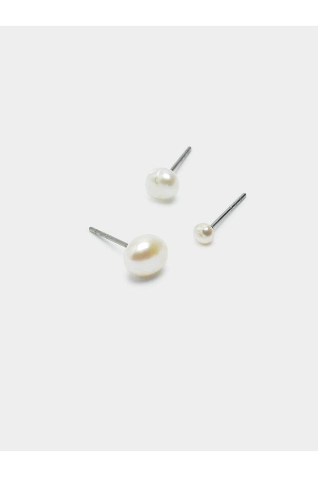 Tatlı Su İncili Küpe Seti - 1