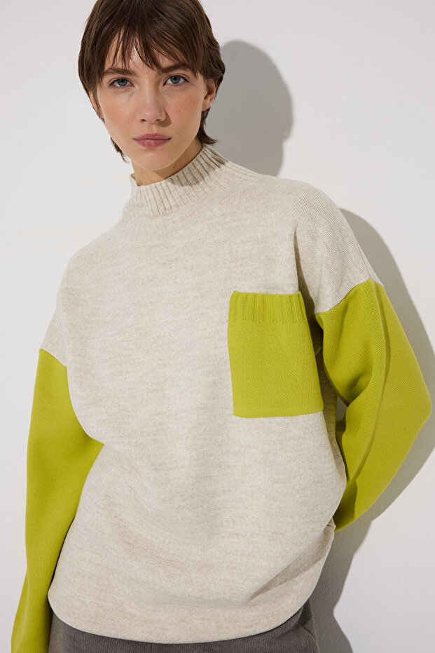 Tricot Tunic with Pocket Detail