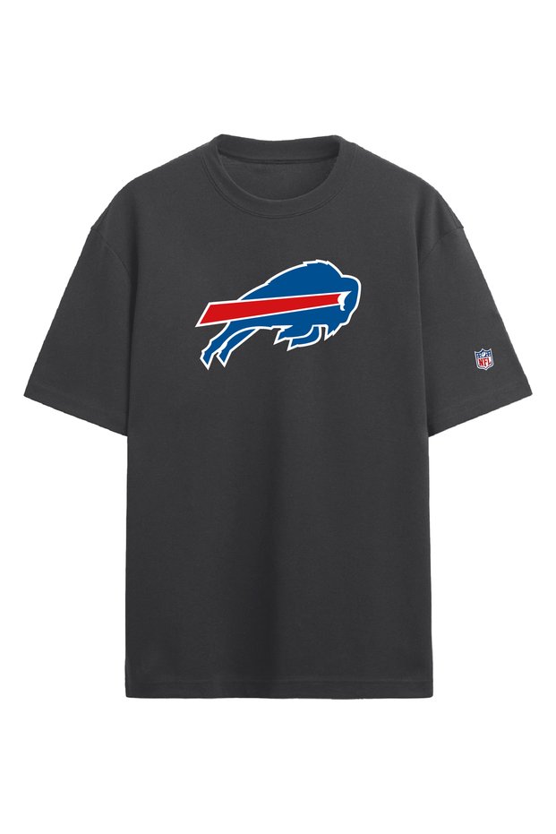Buffalo Bills Football Smoked Oversize T-Shirt