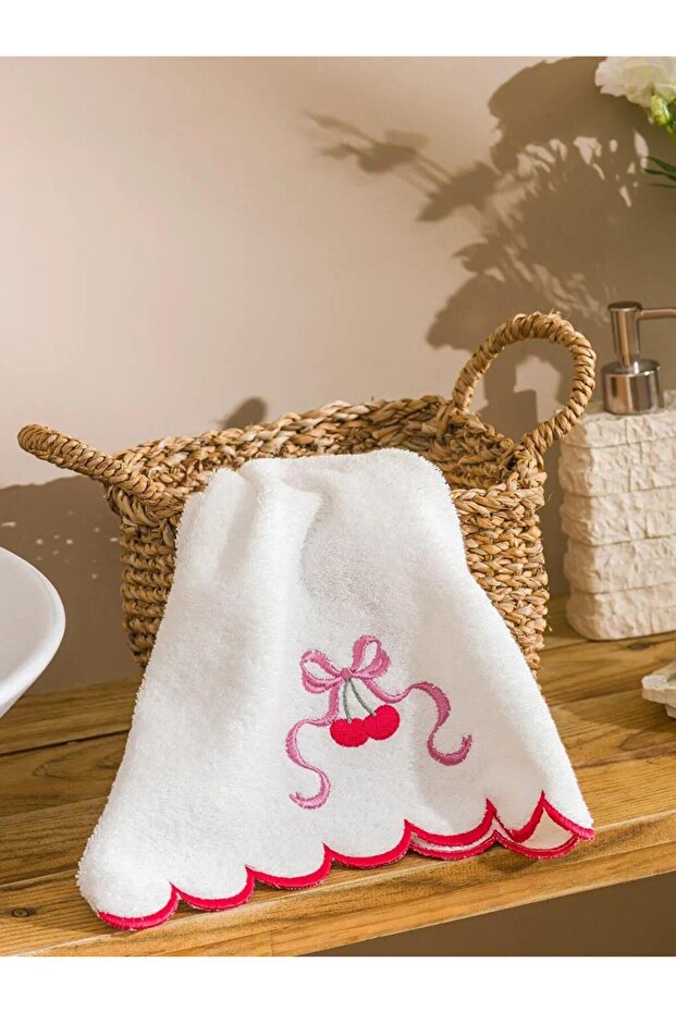 Embroidered Cotton Face Towel 50X80 cm (S6)