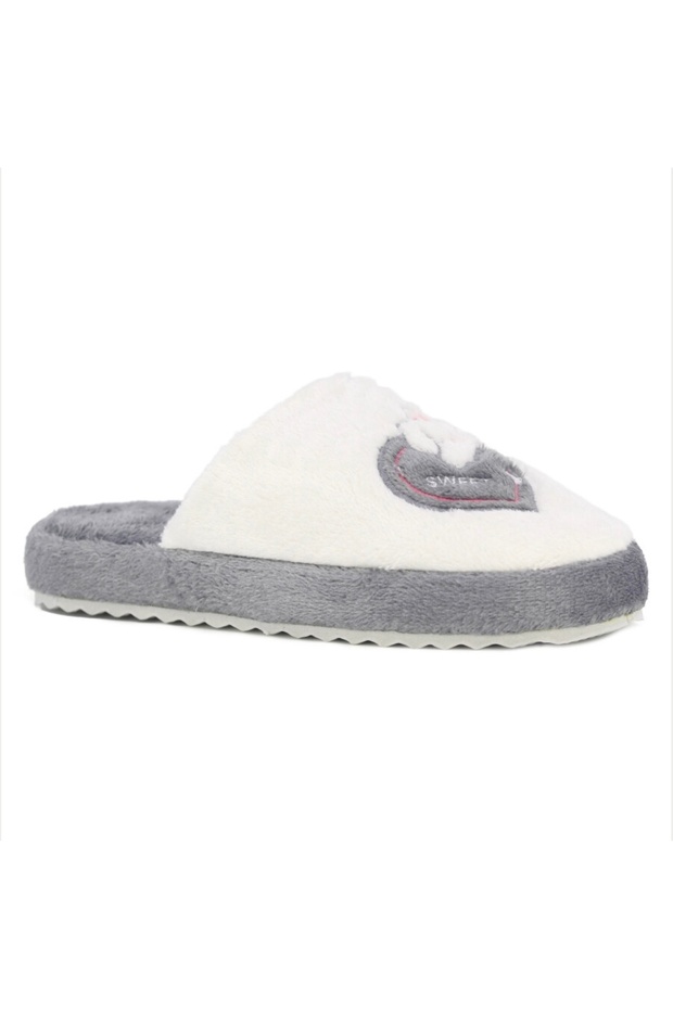 Gray Winter Home Slippers Pofidik Panduf