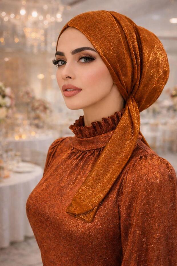 Taba Abiye Eşarp Bone - 2